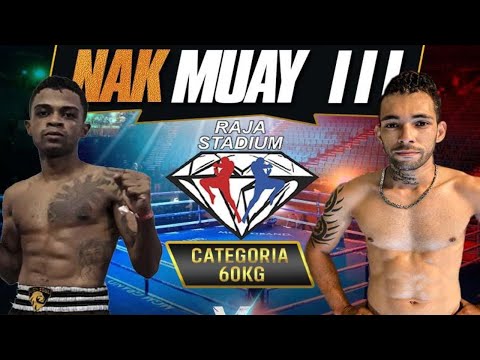 PHELIPE (UDI FIGHT) vs BAIANINHO (MUAY THAI MONGE) 60 KG FACTORY 3 - RAJA STADIUM