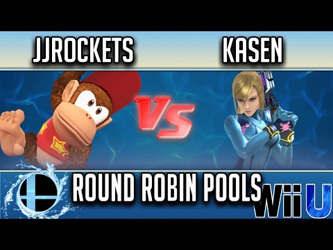 Smash'N'Splash 3 ROUND ROBIN POOLS - JJROCKETS (Diddy Kong) vs Kasen (Zero Suit Samus)