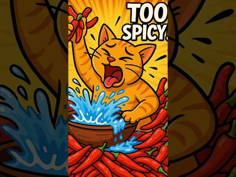 Too Spicy Cat Video