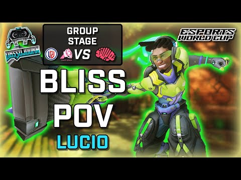 [Bliss POV] TOP TIER Pro Lucio Gameplay | Once Again vs Twisted Minds | Esports World Cup