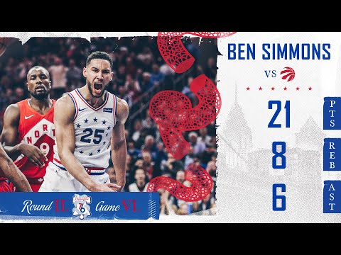 Ben Simmons | Round II Game VI Highlights vs Toronto Raptors (5.9.19)