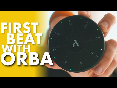 NEW MIDI CONTROLLER! Artiphon Orba - Making A Beat