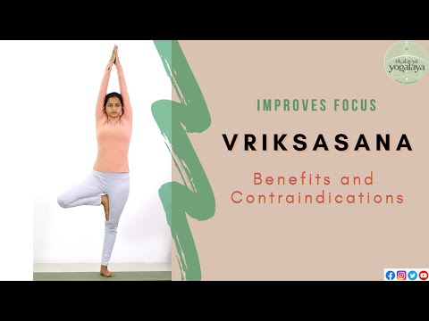 Vrikshasana - Tree pose : Learn benefits and contraindications