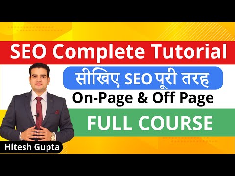SEO Tutorial For Beginners In Hindi Step By Step Search Engine Optimization Complete Course