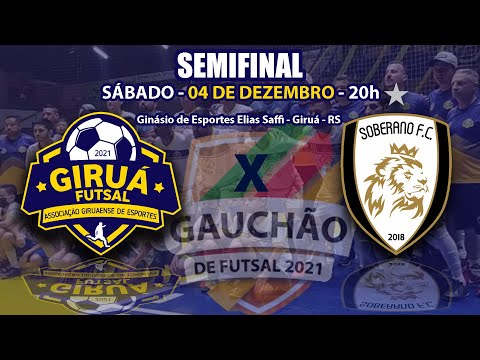Giruá Futsal x Soberano - Semifinal do Gauchão de Futsal