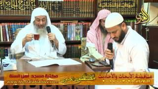 مناقشة الأبحاث والأحاديث بمكتبة مسجد أهل السنة بمنية سمنود 28 03 207 3