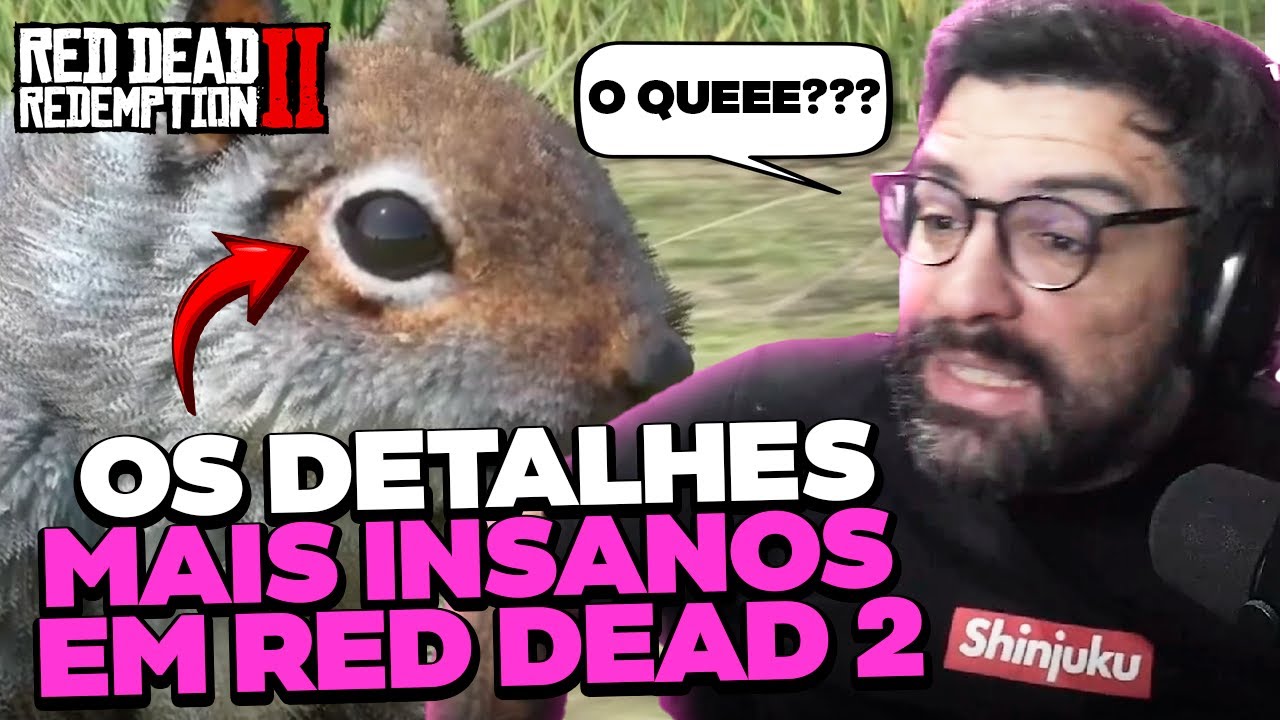 4O DETALHES INSANOS E ASSUSTADORES DE RED DEAD REDEMPTION 2