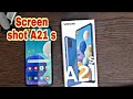 Samsung Galaxy A21s/ A21 : How to take screenshot on Samsung Galaxy a21s