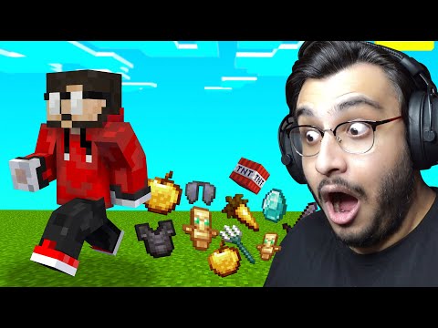 MINECRAFT BUT WALKING IS EXTREMELY OP | RAWKNEE