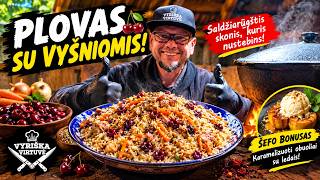 Plovas SU VYŠNIOMIS! 🍒 Saldžiarūgštis vištienos plovas | Plovas.lt
