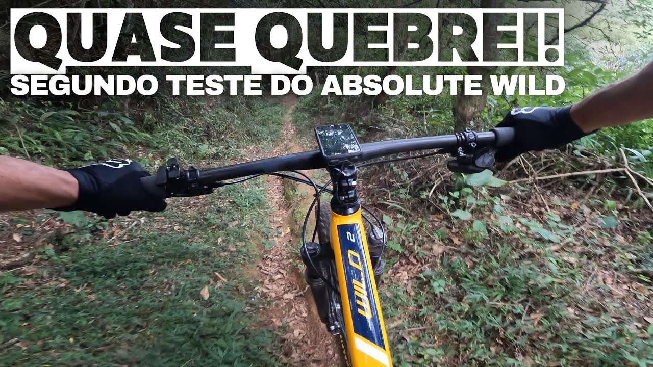 PENSEI QUE NÃO IA CONSEGUIR! TESTE 02 ABSOLUTE WILD 02 | PEDALORIANO