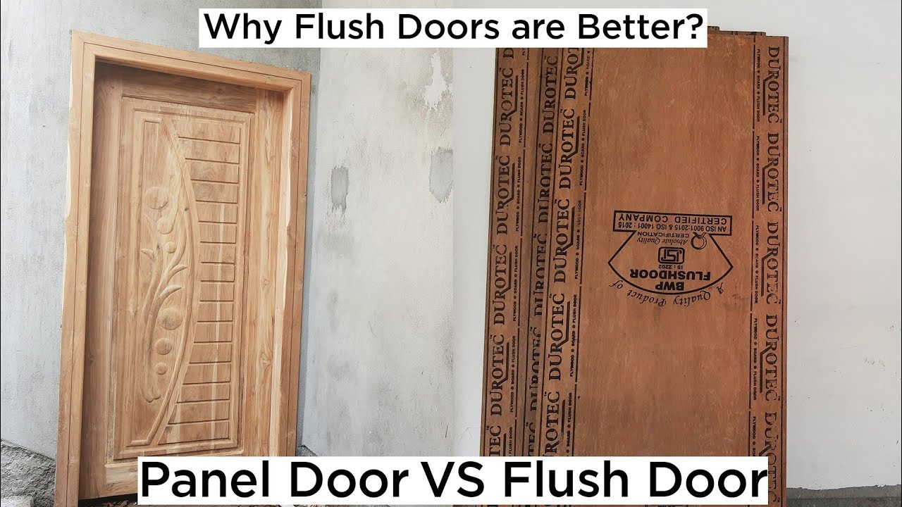 Watch video Flush Door vs Panel door | Why flush doors are better Now Flush Door vs Panel door | Why flush doors are better
