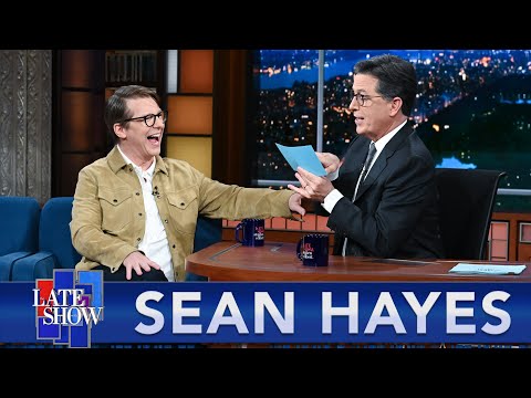 “Anything Can Happen on Live Television” - Sean Hayes on “Good Night, Oscar”