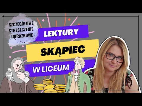 Skąpiec - szczegółowe streszczenie obrazkowe