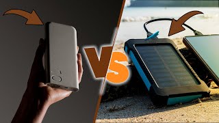 Solar Charger vs. Battery Pack: Which Is Your Best Power Companion?