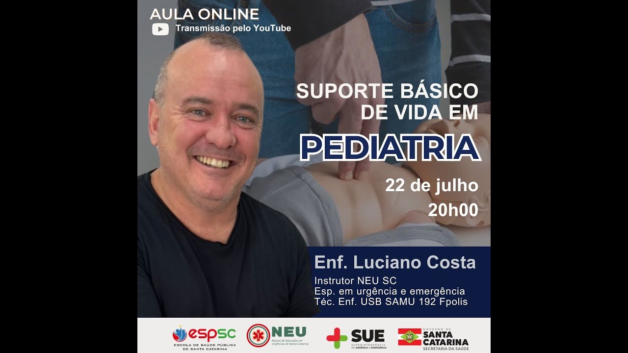 NEU SAMU Web Aula Suporte Básico de Vida em Pediatria