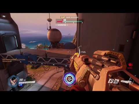 Overwatch Launch MP gameplay pt51 - Switching to Pharah...MUCH Better!