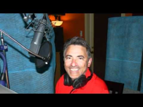 Joe Cipriano recording voice over at Rancho Mirage Music People Studio