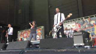 The interrupters - Babylon and by my side ( vans warped tour 2016 ) live