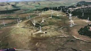 Clyde wind farm - Just Flight VFR Real Scenery Nextgen 3D - Microsoft FSX