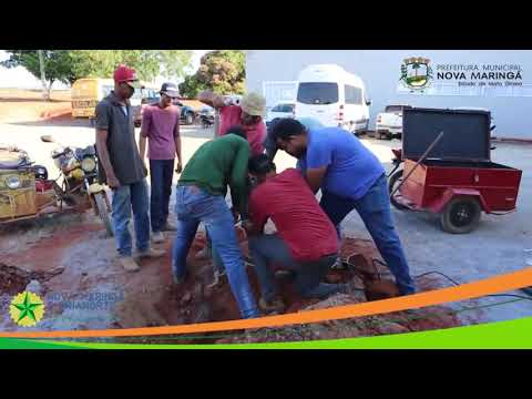 Reativação do Poço do pátio da Prefeitura