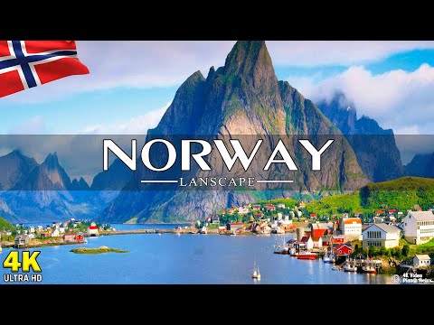 FLYING OVER NORWAY (4K UHD) - Relaxing Music Along With Beautiful Nature Videos - 4K Video HD