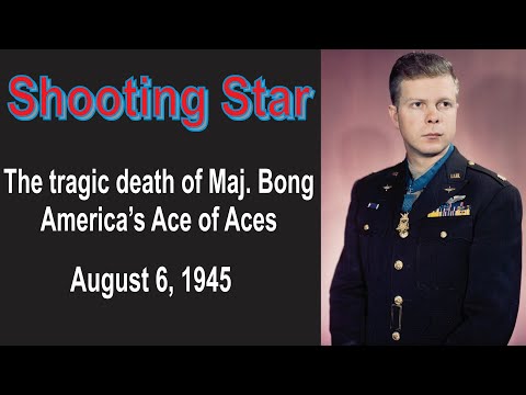 80 ANNI FA: Il tragico incidente del Maj. Bong, 6 agosto 1945