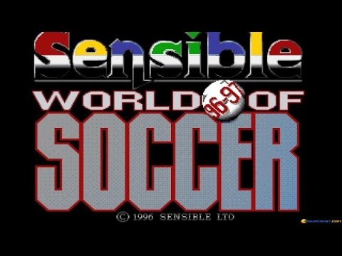 Sensible World of Soccer 96/97 gameplay (PC Game, 1996)