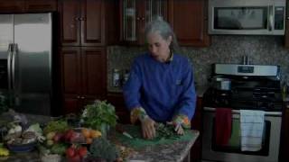 The Veggie Queen Pressure Cooks Tree Collards