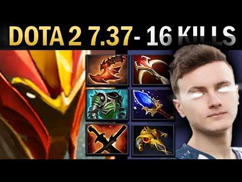 Dragon Knight Gameplay Miracle with 16 Kills and Daedalus - Kez Dota