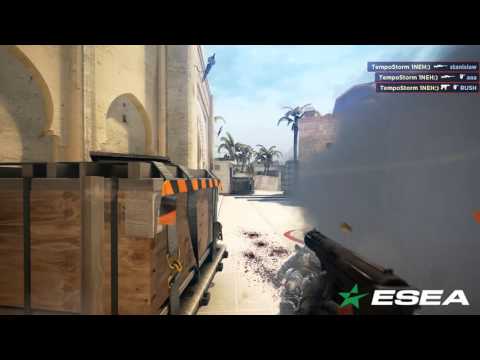CS: GO Last Second Wallbang Clutch: Tempo Storm HEN1 vs OpTic Gaming at DreamHack Masters Malmö 2016