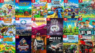 Top 25 Best Nintendo Switch SIMULATION Games | Best SIMULATION Games on Switch (Updated 2026)