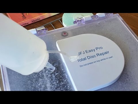 Improving the sandpaper results with the JFJ Easy Pro disk resurfacer using wet sanding