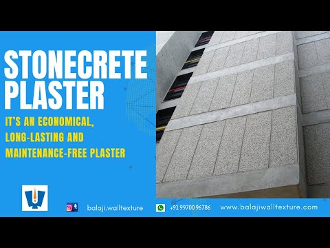 Stoncrete stonecrete plaster