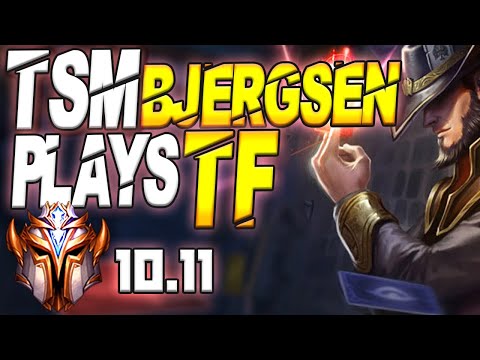 TSM Bjergsen Plays Twisted Fate vs Corky Mid Lane - 10.11