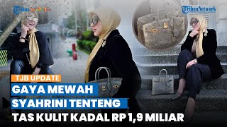 Gaya Mewah dan Glamor Syahrini Tenteng Tas Hermes Kulit Kadal, Dibanderol Selangit Rp 1,9 Miliar