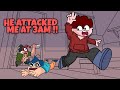 He Attacked Me At 3AM Horror Group Study Story Hindi Storytime Animation