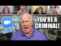 Trolling An Angry RACIST On Zoom