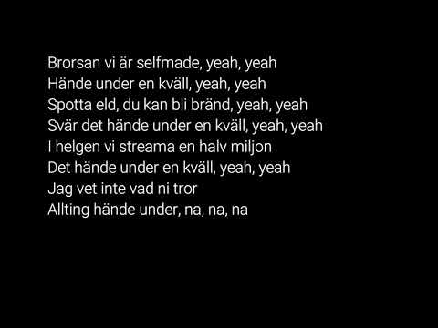 Dani M Ft. Z.E – Inte meningen Lyrics