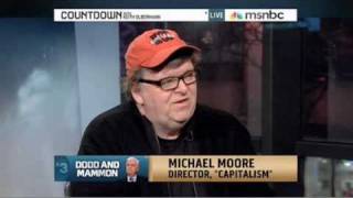 Michael Moore on Countdown With Keith Olbermann (Guest Host Lawrence O'Donnell) - Part 1