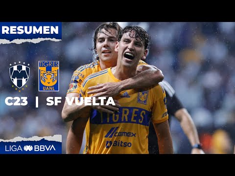 Resumen y Goles | Rayados vs Tigres | Liga BBVA MX | Clausura 2023 - Semifinal Vuelta