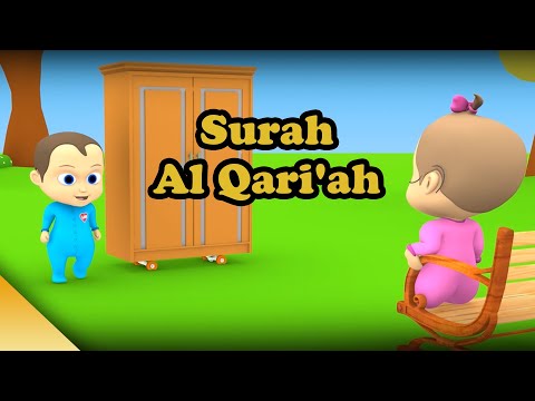 Large Cupboard Filled with Al-Qaria Surahs