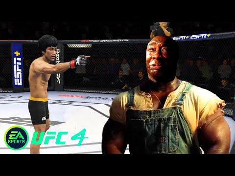 UFC4 Bruce Lee vs John Coffey EA Sports UFC 4 PS5