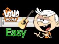 The Loud House Opening Theme Easy Tab