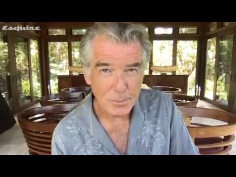 Pierce Brosnan telling you to wake up