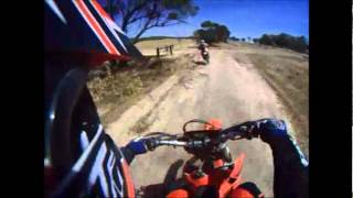 preview picture of video 'Bee's crash. Wongan Hills'