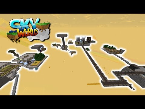 Alle Inseln/Grundstücke in Sky World! - #12 - Minecraft Sky World