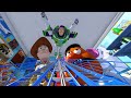 VR 360 Toy Story Roller Coaster Video