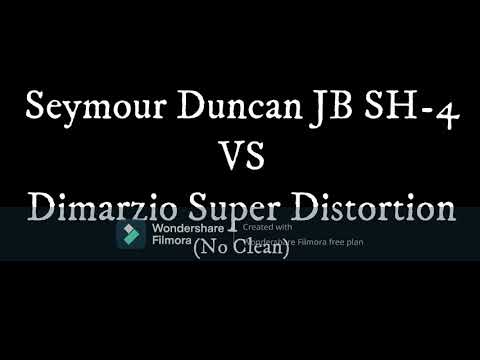 Seymour Duncan Jb vs DiMarzio Super Distortion