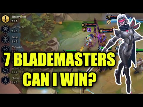 7 Blademasters Team in Teamfight Tactics - Is it a Winning Build in TFT?